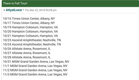 Let the fall tour rumors commence! : r/phish