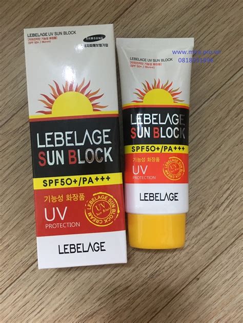Kem chống nắng lebelage sun SPF 50+++ UV | 5giay
