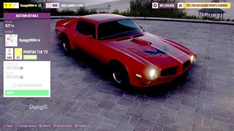 Forza Horizon 5 Auction House Sniping Pontiac T A 73 YouTube