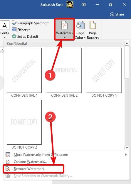 How To Add Watermarks To Microsoft Word Documents To Brand Them