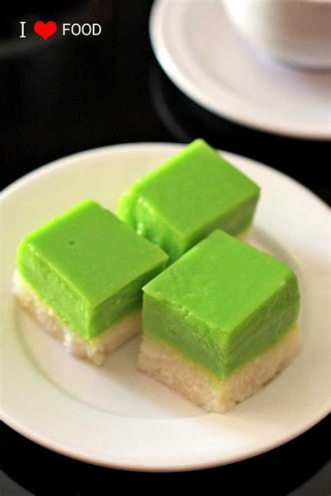 Kuih Serimuka Seri Muka Kuih Salat Sri Muka Kuih Seri Muka Kueh