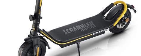 Monopattino Elettrico Ducati Scrambler City Cross E Scheda Tecnica