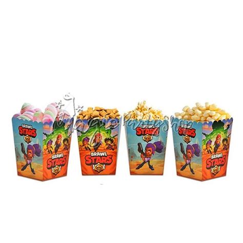 Купити коробочки для солодощів Бравл Старс у магазині Все для свята