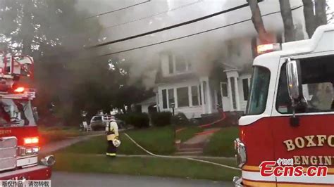 Dozens Of Fires Gas Explosions Erupt Across Massachusetts