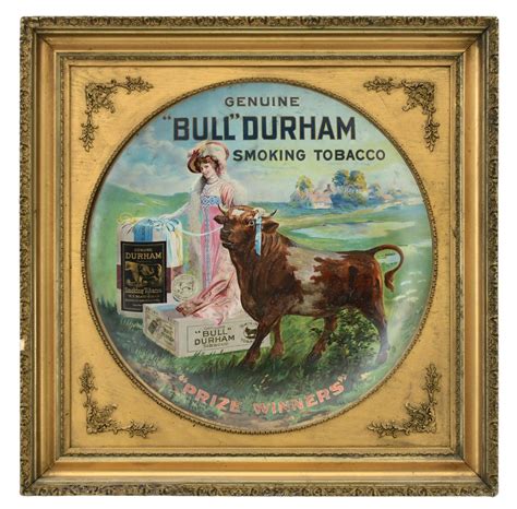 Lot - Genuine "Bull" Durham Smoking Tobacco "Prize Winners" Tin