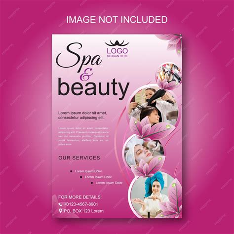 Premium Vector Beuaty Spa Poster Template