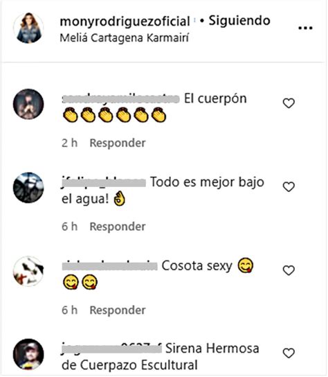 Mónica Rodríguez se dejó en bikini en Cartagena seguidores la elogiaron