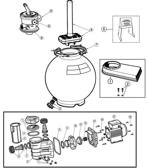 Parts Filter Parts Hayward Filter Parts Hayward Sand Filter Parts Page 2 E Z Test Pool