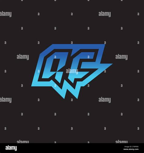 Qc Gaming Logo Stock Vector Images Alamy