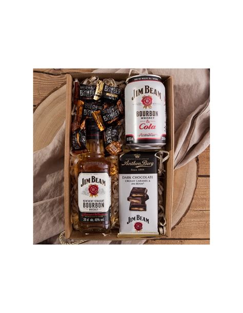 PREZENT dla Nauczyciela box Z IMIENIEM Zestaw Jim Beam MAŁY