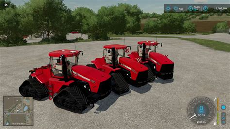 Caseih Stx Steiger Tracked Realistic V10 Fs22 Mod Farming Simulator