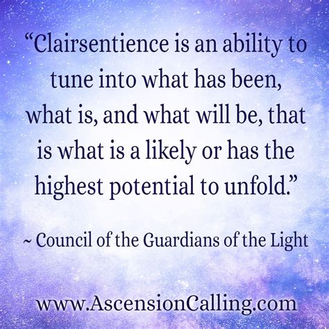 Accessing Spiritual Abilities: Part 6: Clairsentience - Ascension Calling