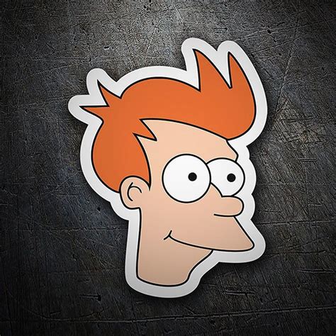 Autocollant Philip J Fry Futurama WebStickersMuraux