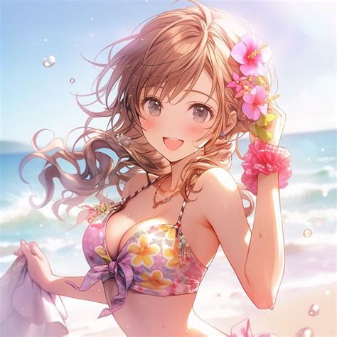 Lo T Nh Anime Bikini C C N Ng B Ng