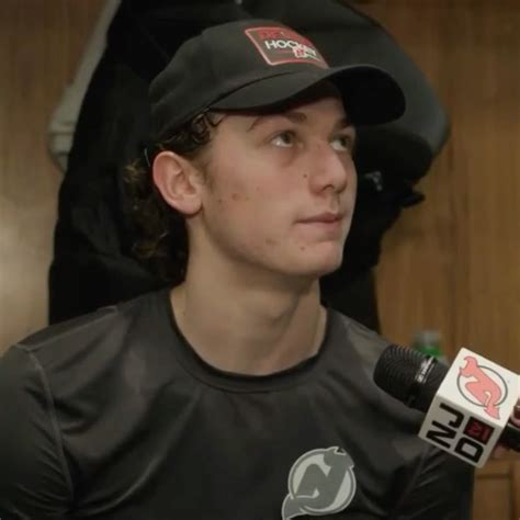 Luke Hughes In Hot Hockey Players Hockey Players Hockey Baby