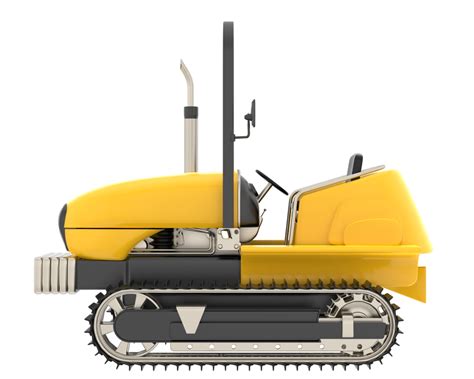 Mini Crawler Isolated On Background 3d Rendering Illustration