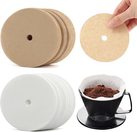 Amazon 200 Pieces Unbleached Percolator Coffee Filters Disposable