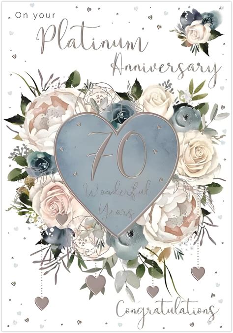 My Wife Th Wedding Anniversary Card On Our Platinum Anniversary I