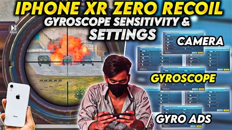 IPHONE XR BEST ZERO RECOIL GYROSCOPE SENSITIVITY FOR BGMI 2022 IPHONE