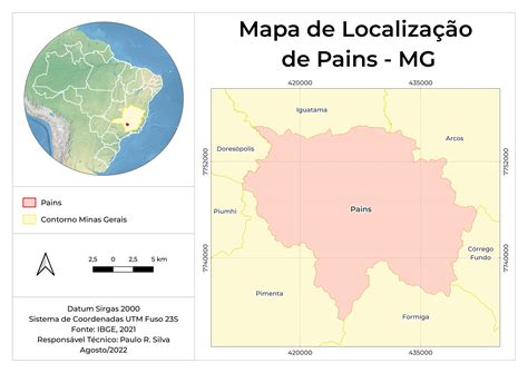 Mapa De Localização Location Map Spatialnode