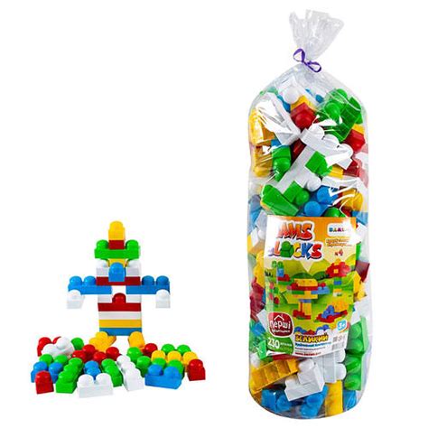 Детский набор конструктора "BAMSIBLOCK №4" 115/5 (230 деталей) (ID ...