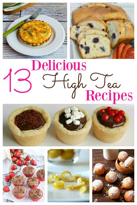 Delicious High Tea Recipes