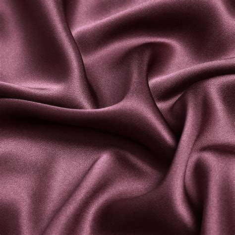 Purple Silk Fabric 100 Silk Charmeuse 16mm 19mm For Bride Etsy