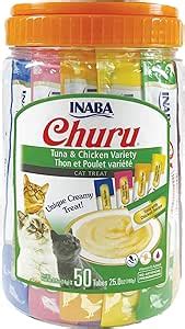 Amazon Inaba Churu Golosinas Para Gatos Pur Cremoso Para Gatos