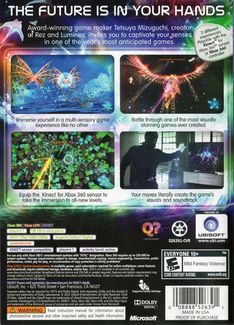Child of Eden cover or packaging material - MobyGames