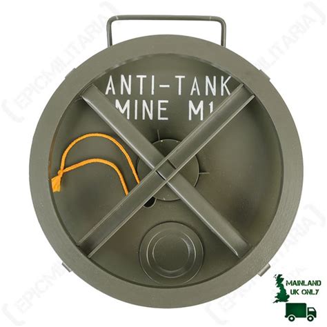 Ww2 Us M1 Anti Tank Mine With Text Epic Militaria