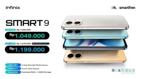 Resmi Segini Harga Infinix Hot 50i Dan Smart 9 Di Indonesia Telset
