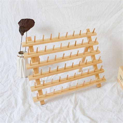 Стенд настенный для ниток 60 кат органайзер для катушек полка для ниток ...