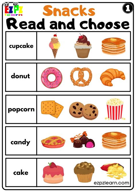 Snacks Desserts