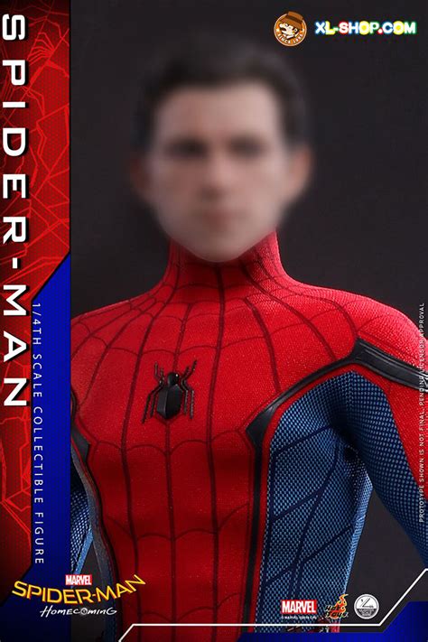 Hot Toys QS014 Spider Man Homecoming 1 4th Scale Spider Man Collectible Figure