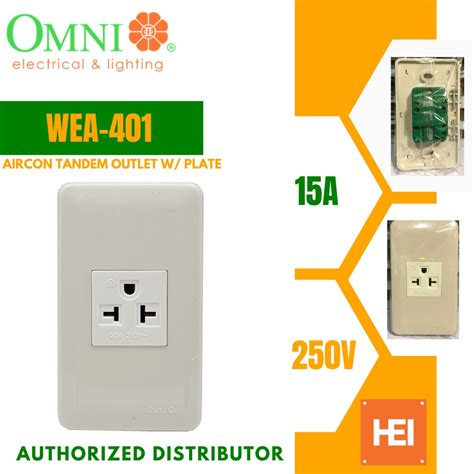 Omni Aircon Tandem Outlet Wea Designer Series Dp Wa