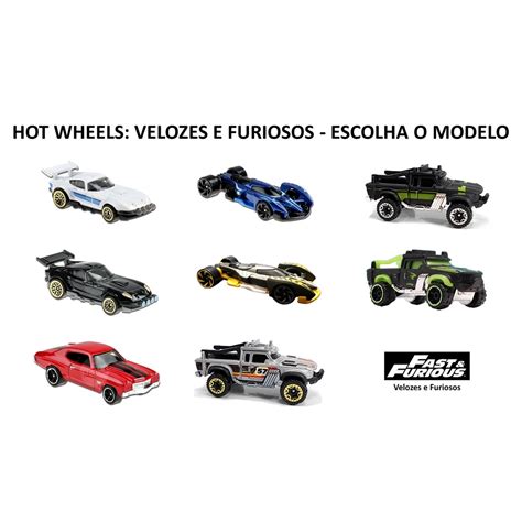 Miniatura Carrinho Hot Wheels Velozes E Furiosos Shopee Brasil
