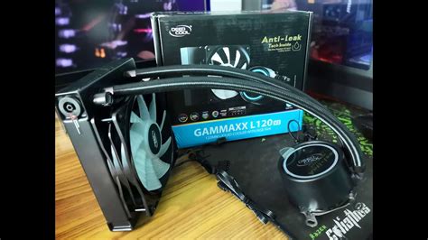 Deepcool GAMMAXX L120 V2 RGB AIO unboxing & Installation - YouTube