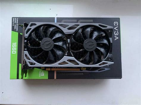 Відеокарта GTX 1660 6gb Nvidia Geforce ГТХ 1660 6гб EVGA Ігрова для ПК ...