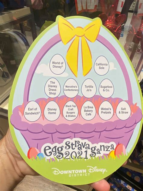 Here are Details About Downtown Disney's Egg-filled Eggstravaganza