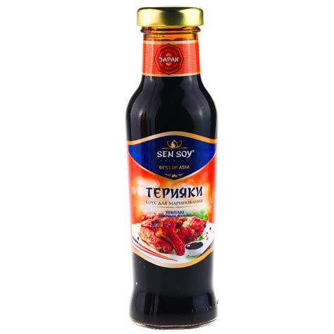 Соус Терияки Sen Soy (Сэн Сой) 320г для маринования купить с доставкой ...