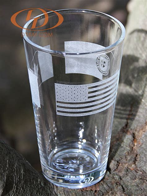 Libation Collection: Engraved Pint Beer Glasses