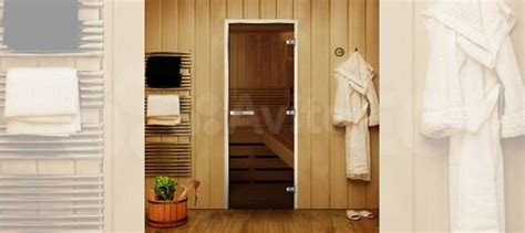 Стеклянная дверь для бани и сауны купить в Чайковском | Товары для дома ...