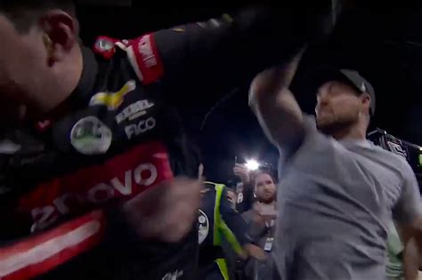 NASCAR Drivers Throw Punches Live On Air After All Star Race The