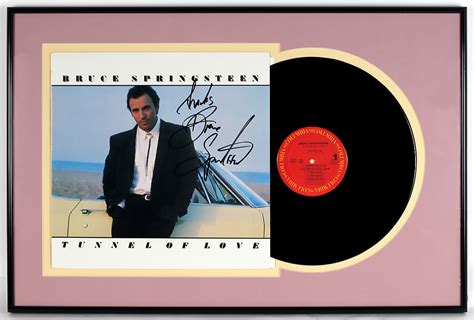 Lot Detail - Bruce Springsteen Signed "Tunnel of Love" Album