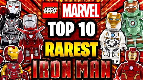 Top 10 Rarest LEGO Iron Man Minifigures | Marvel Most Expensive ...