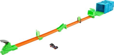 Hot Wheels Track Builder System Toxic Super Jump 164 Mattel Toys ToyWiz