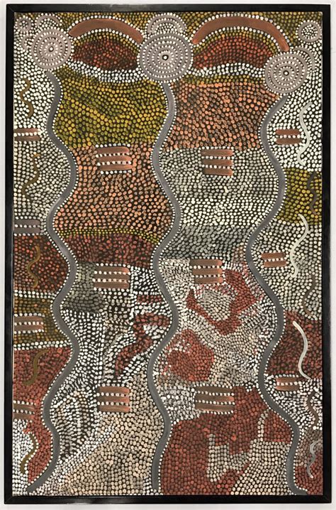 Water Dreaming” By Dinny Nolan Tjampitjinpa The Mccorry Collection