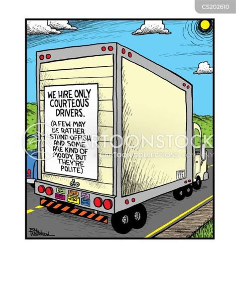 Truck Driver Cartoons and Comics - funny pictures from CartoonStock