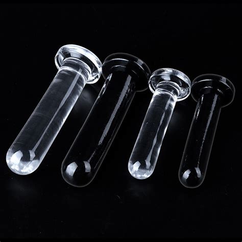 Smooth Dong Dildo For Men Gay Anal Butt Plug Suction Cup Women Vagina