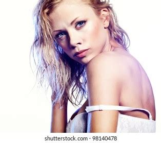 Sexy Blonde Model Posing Stock Photo Shutterstock